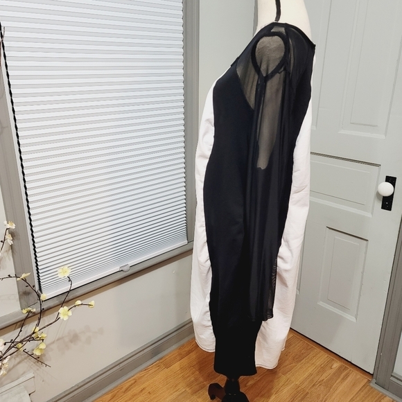 ASHLEY Stewart Mesh Paneled Bodycon Dress - Picture 2 of 6